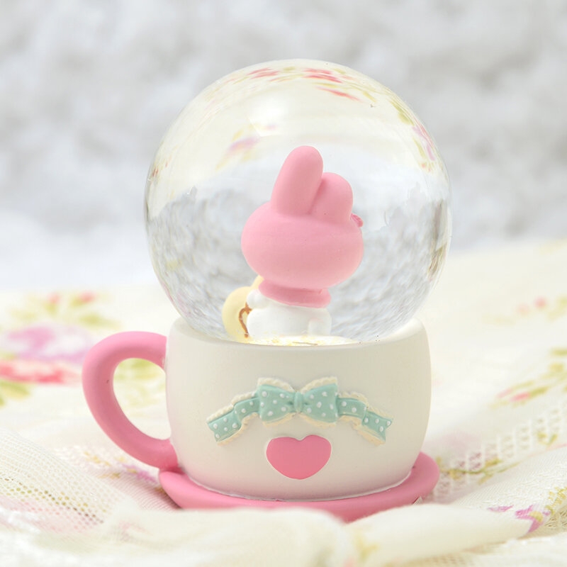My Melody Tea Time 水晶球擺飾
