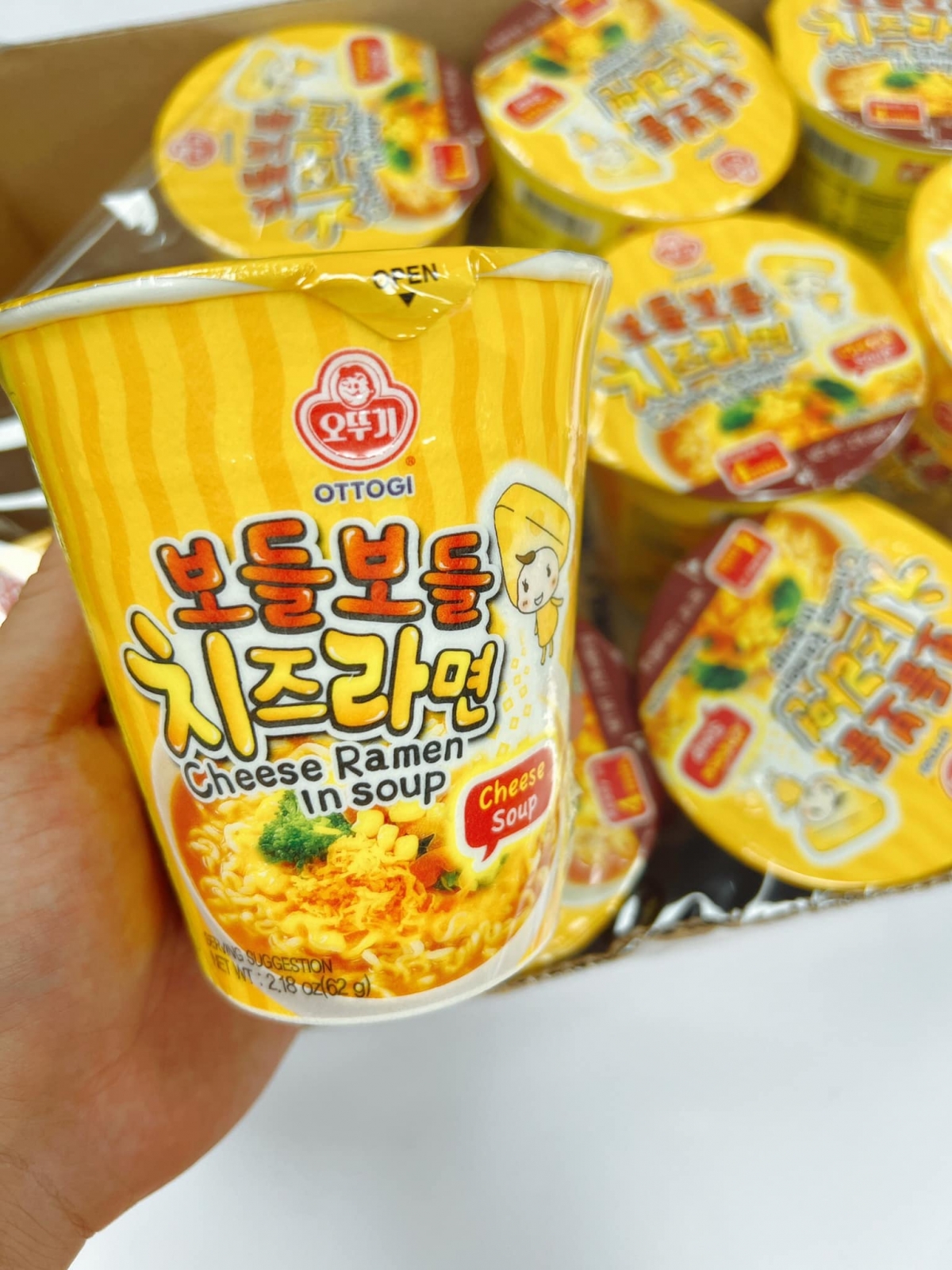 不倒翁 起司風味湯杯麵