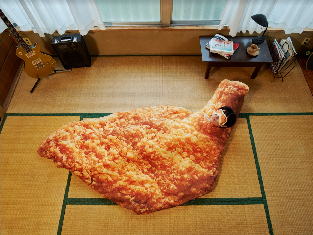 摩斯「超巨炸雞睡袋」