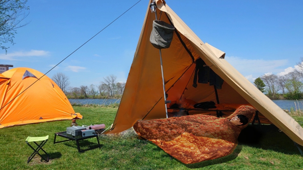 「超巨炸雞睡袋」