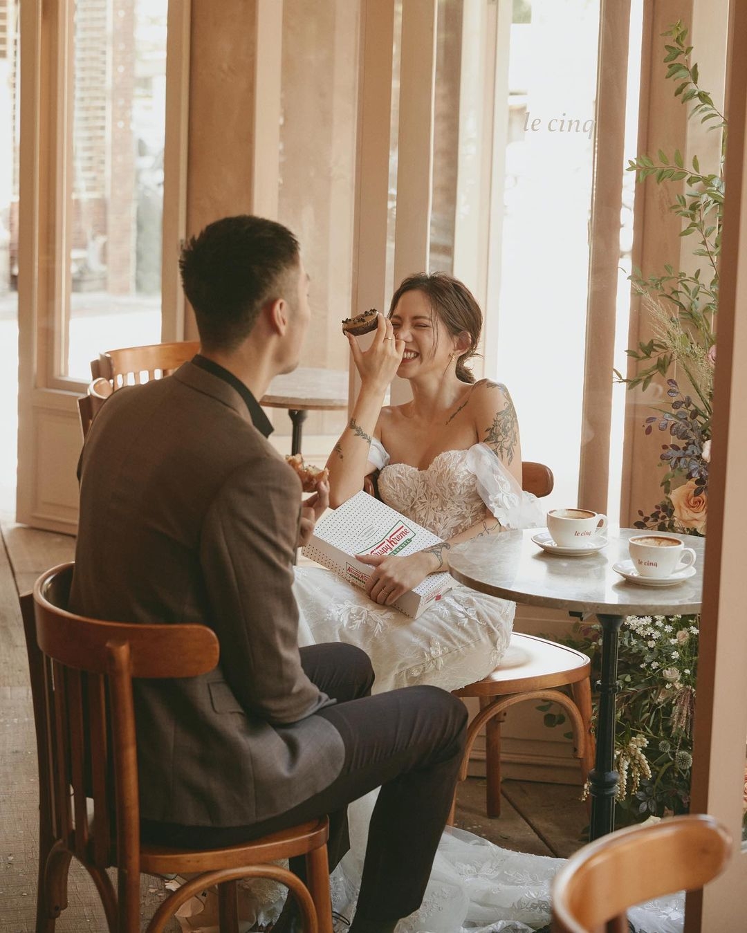陳艾琳、Alex婚紗照