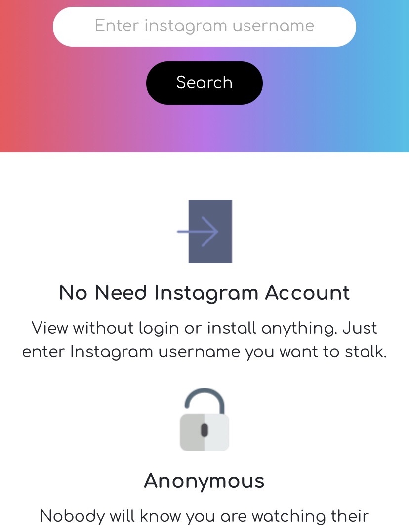 輸入對方帳號即可觀看