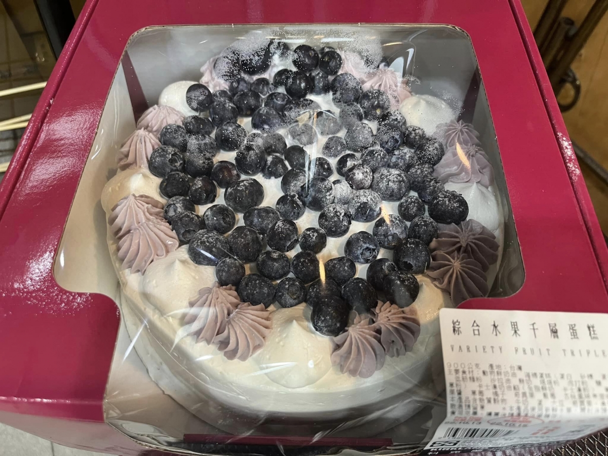 COSTCO好市多 新鮮藍莓蛋糕