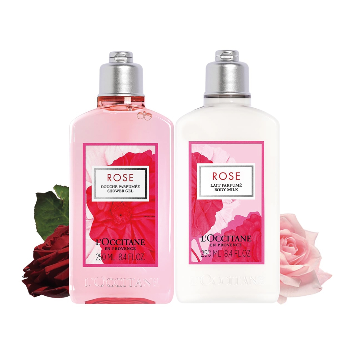 L'OCCITANE玫瑰經典沐浴組,NT$1,550