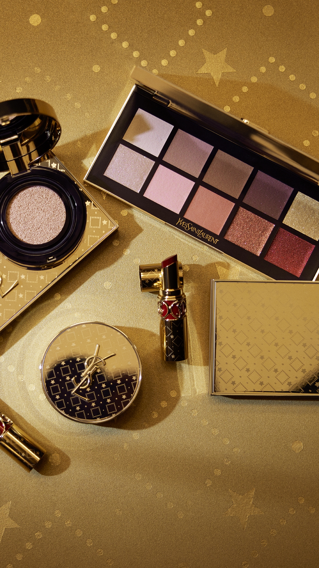 YSL 情迷聖誕限量彩妝盤,NT$3,600