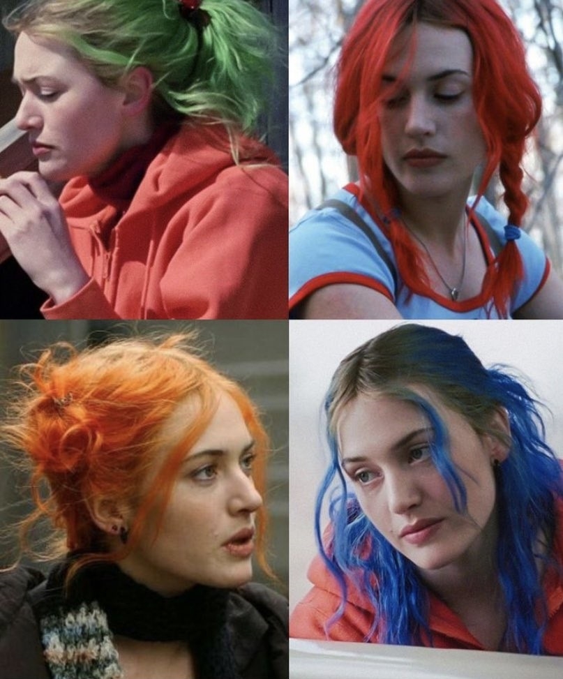 凱特溫絲蕾在王牌冤家染出花俏髮色