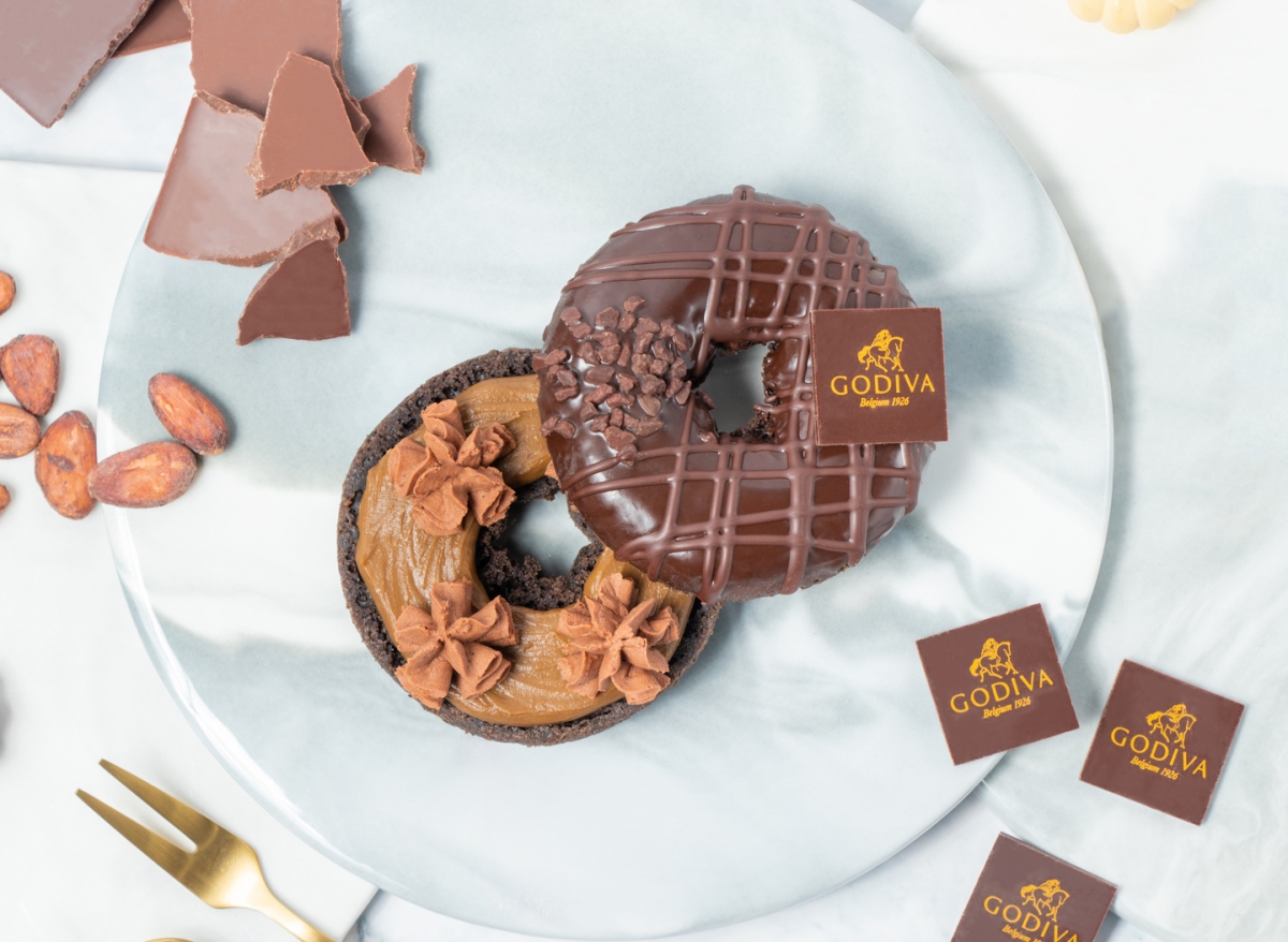 GODIVA伯爵黑巧蛋糕圈