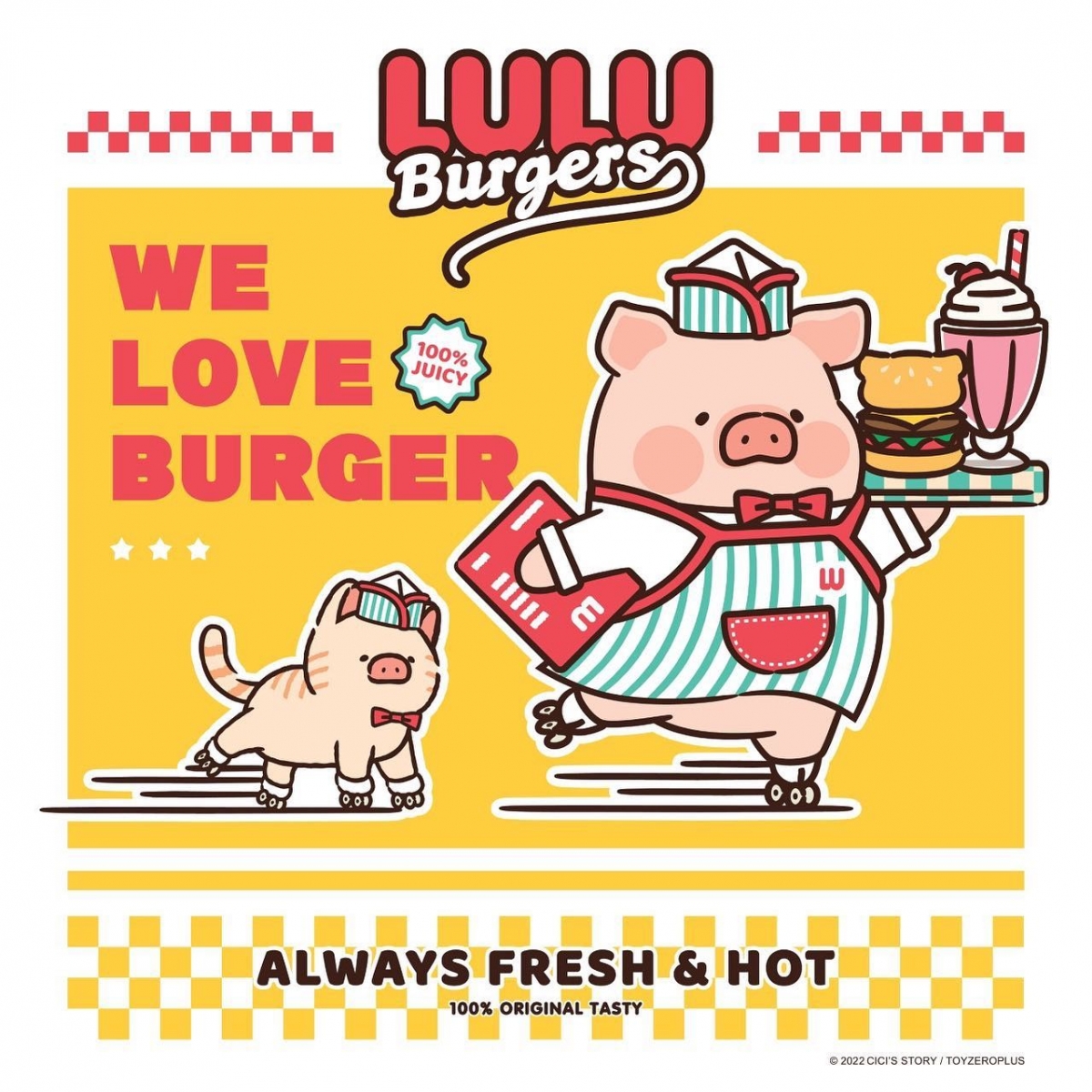 LuLu豬疊疊樂漢堡限動快閃店