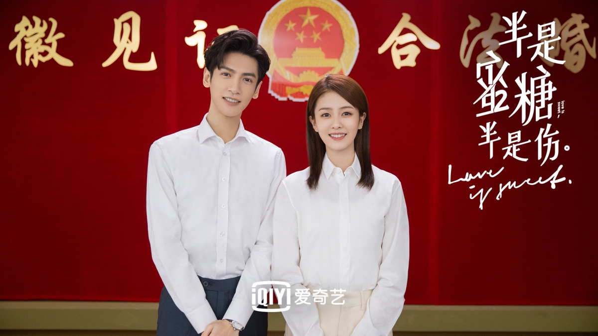 羅雲熙、白鹿在過去曾合演都市愛情劇《半是蜜糖半是傷》