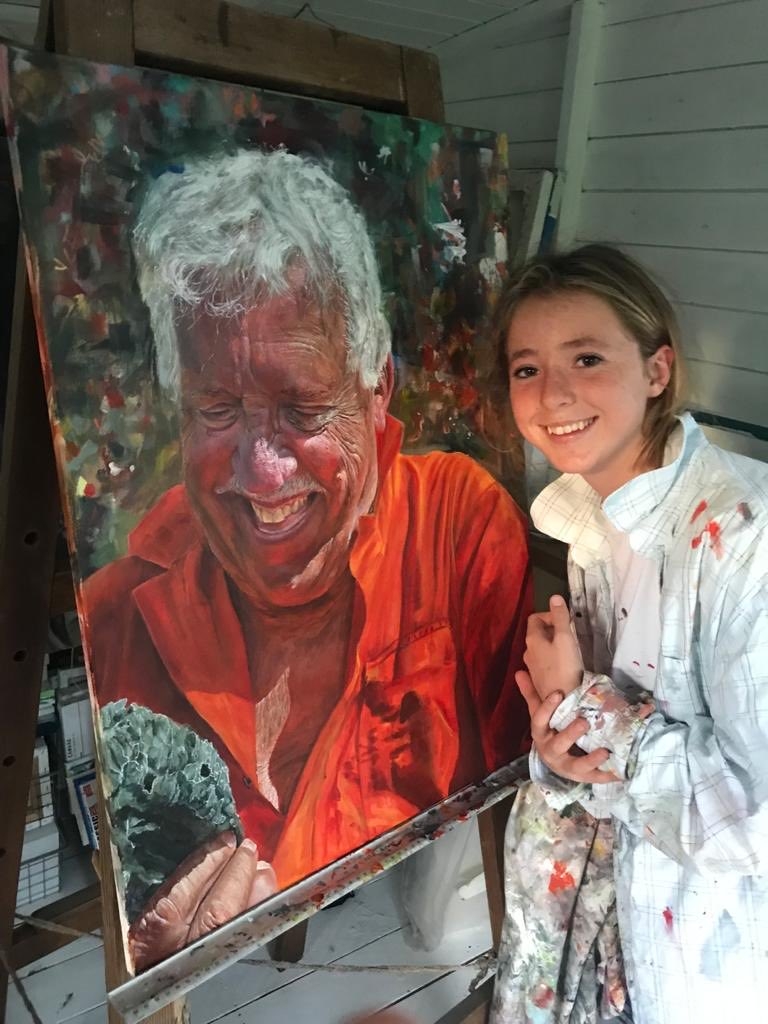 15歲少女的筆觸相當超齡