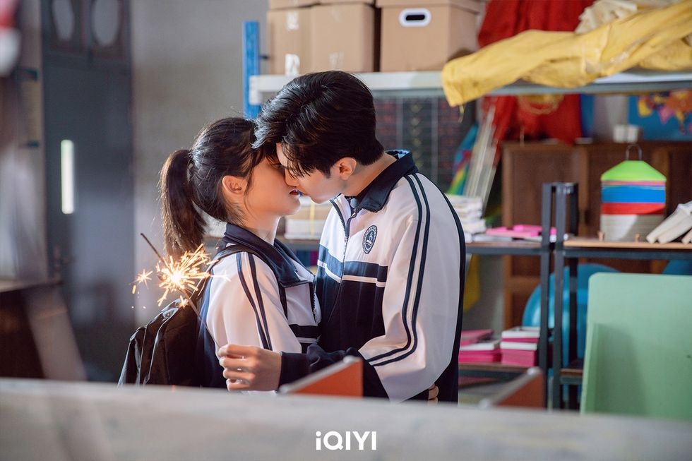 兩人吻戲也甜的受不了