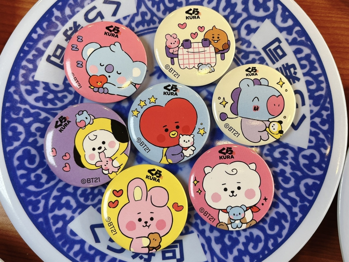 藏壽司xBT21馬口鐵磁鐵