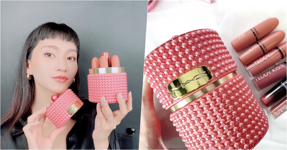 M‧A‧C波緞泡泡節日限定系列#最愛Velvet Teddy系列6色唇彩組,NT$3,500