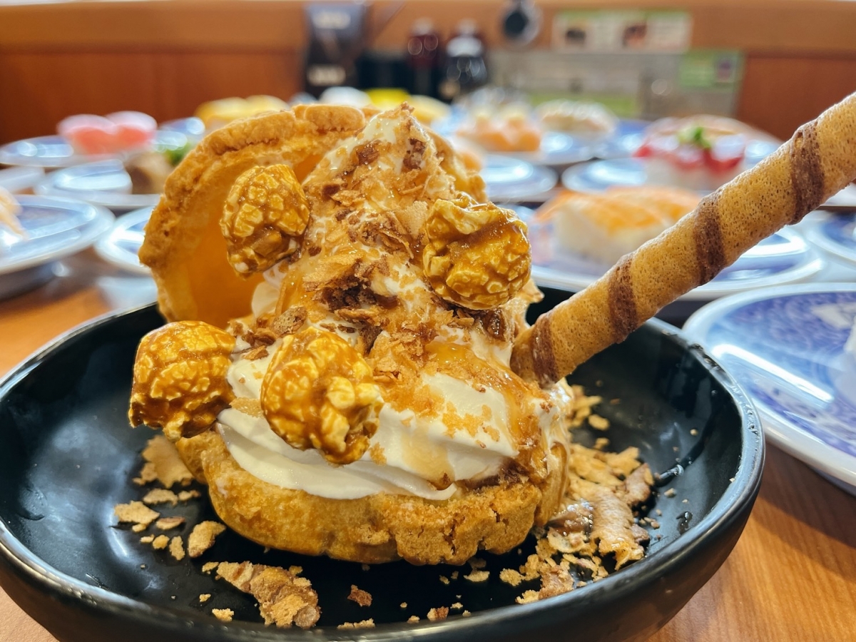 焦糖爆爆泡芙塔