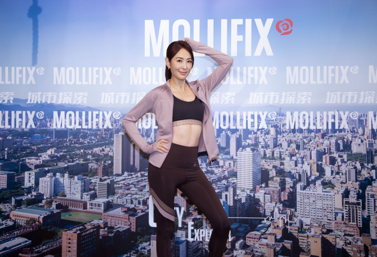 MOLLIFIX 秋冬系列全新上市,由三鐵女神年度代言人賈永婕完美演繹