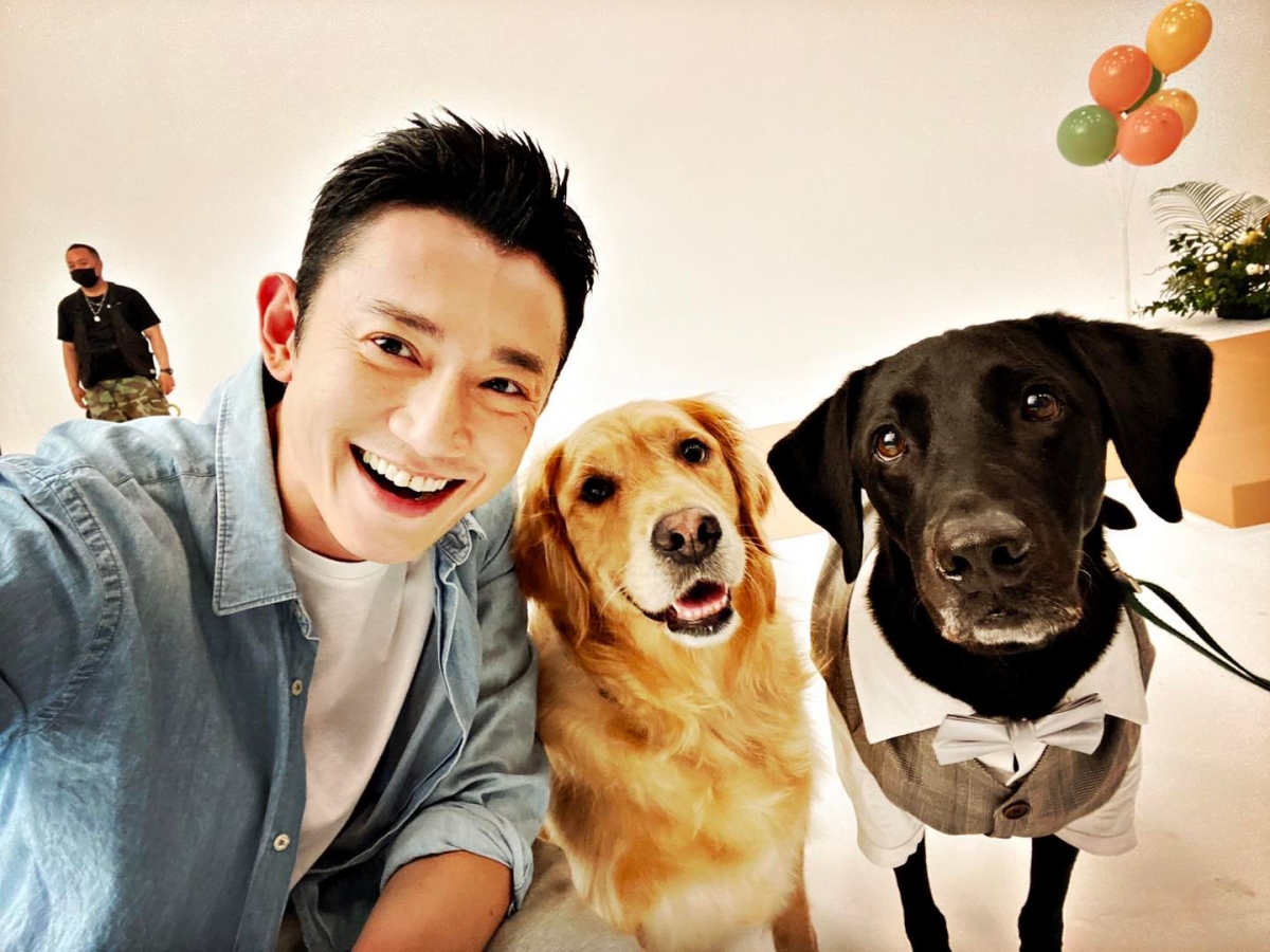 吳慷仁擁有一顆柔軟的心，相當喜歡小動物