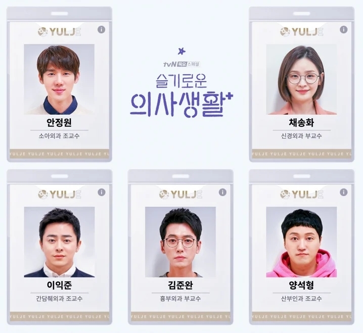 《機智醫生生活》五人幫