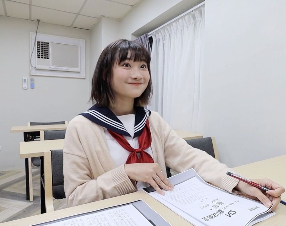 愛莉莎莎說自己相當擅長當老師