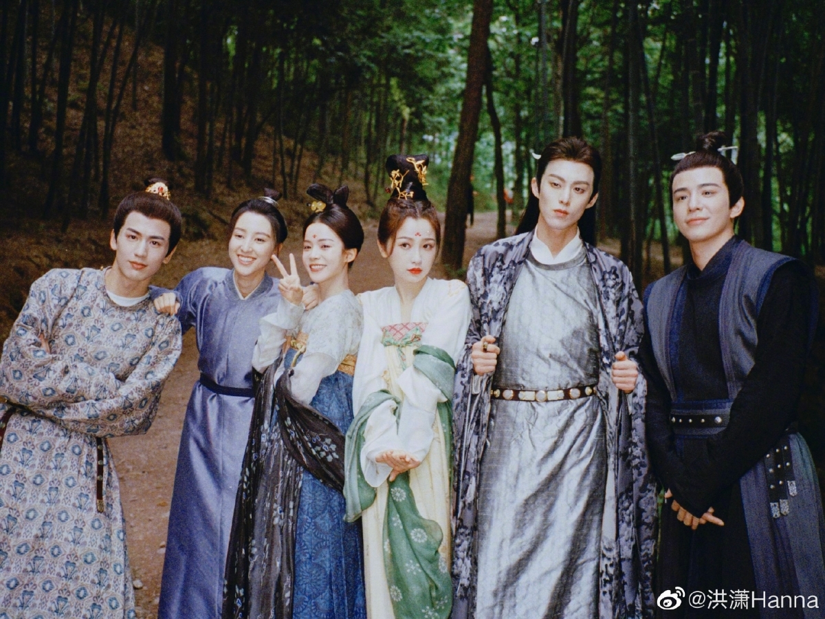 蒼蘭訣角色微博為主題曲《訣愛》打Call