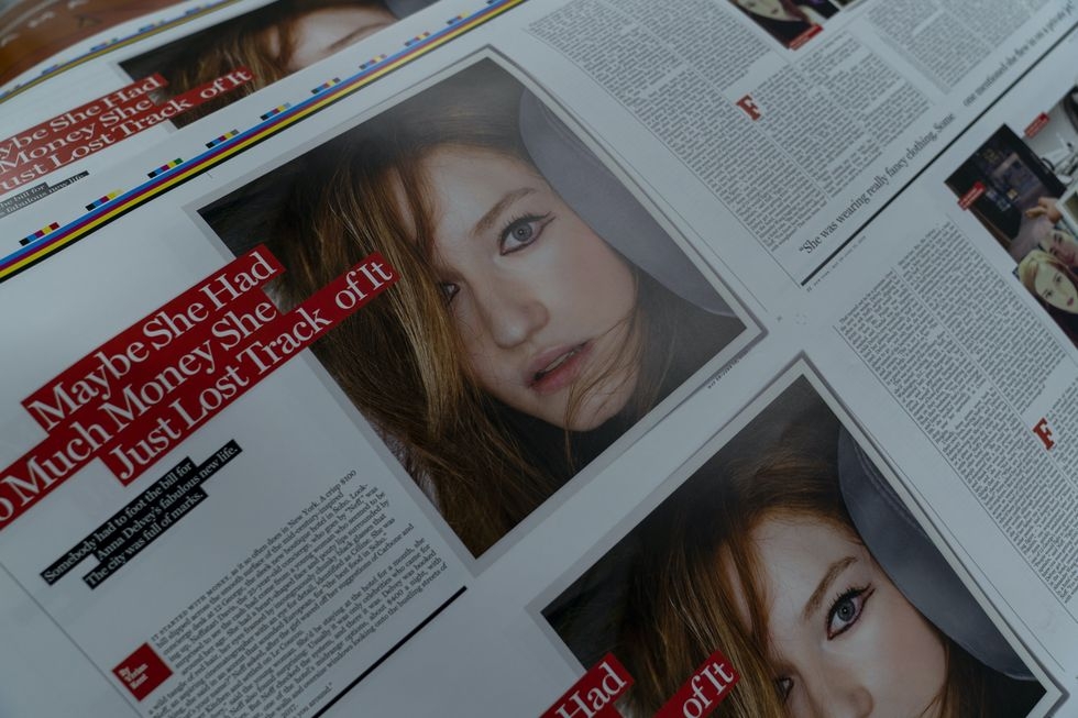 《Inventing Anna 創造安娜》的角色原型「安娜索洛金」