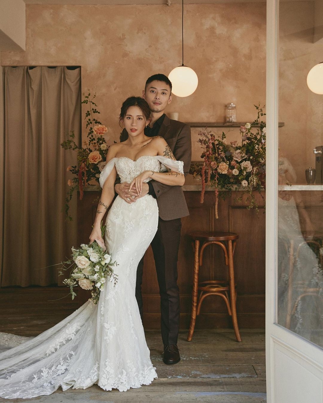 陳艾琳、Alex婚紗照