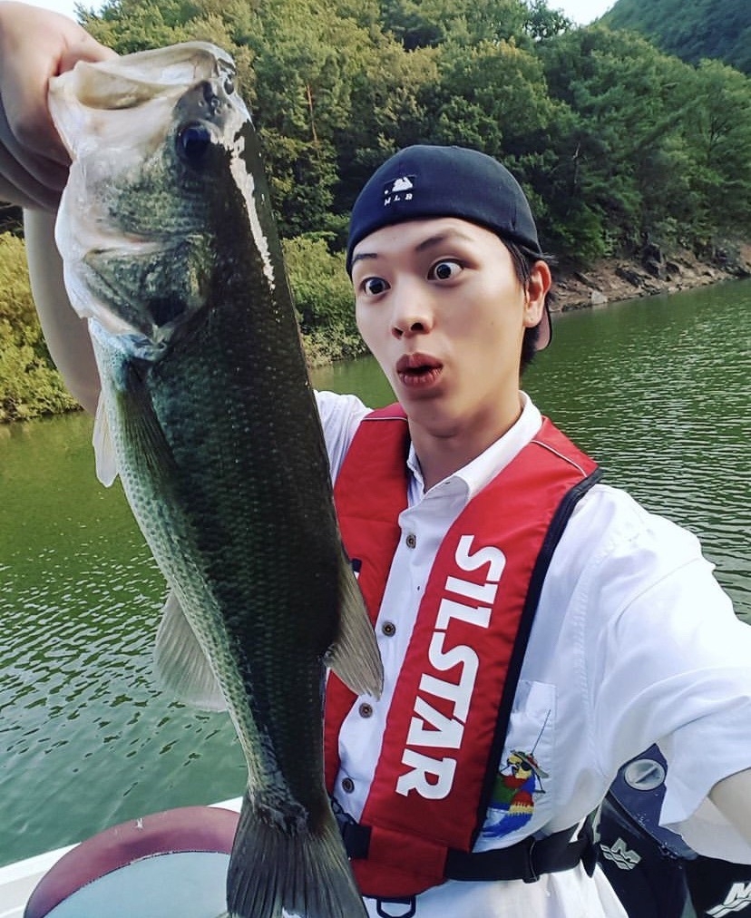 陸星材興趣是釣魚