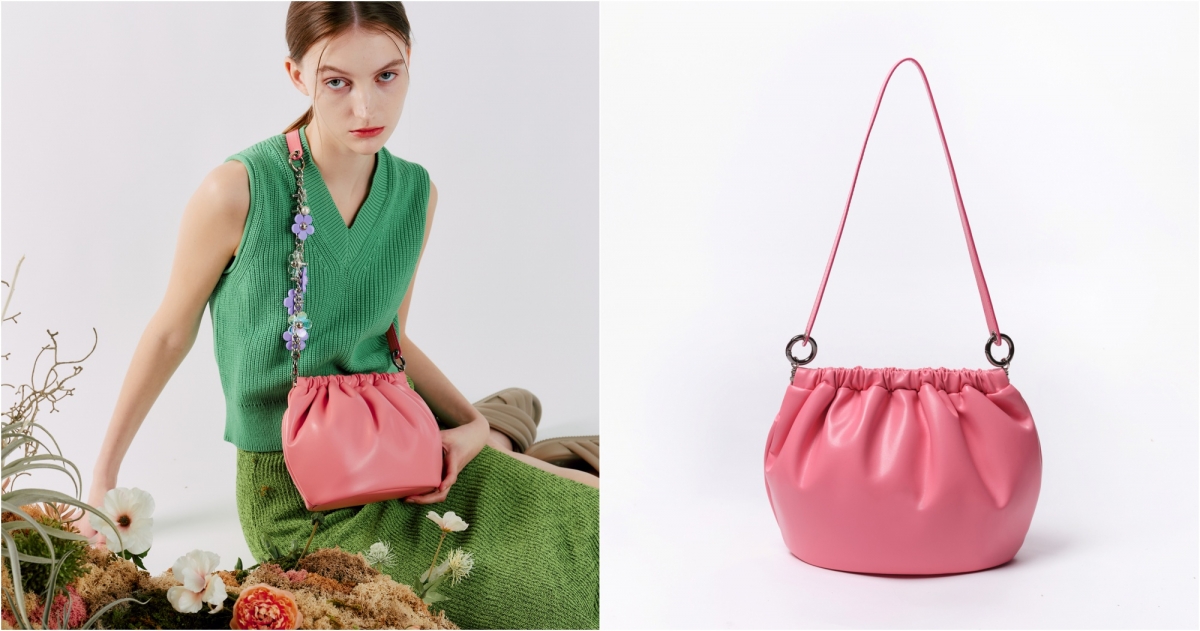 SAMO ONDOH Shoulder Egg Bag S lambskin,NT$3,730
