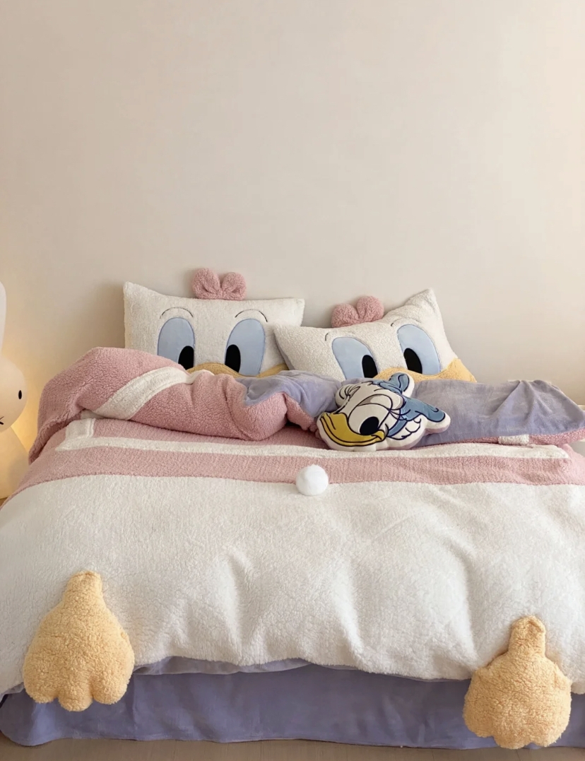 黛西羊羔絨床單組