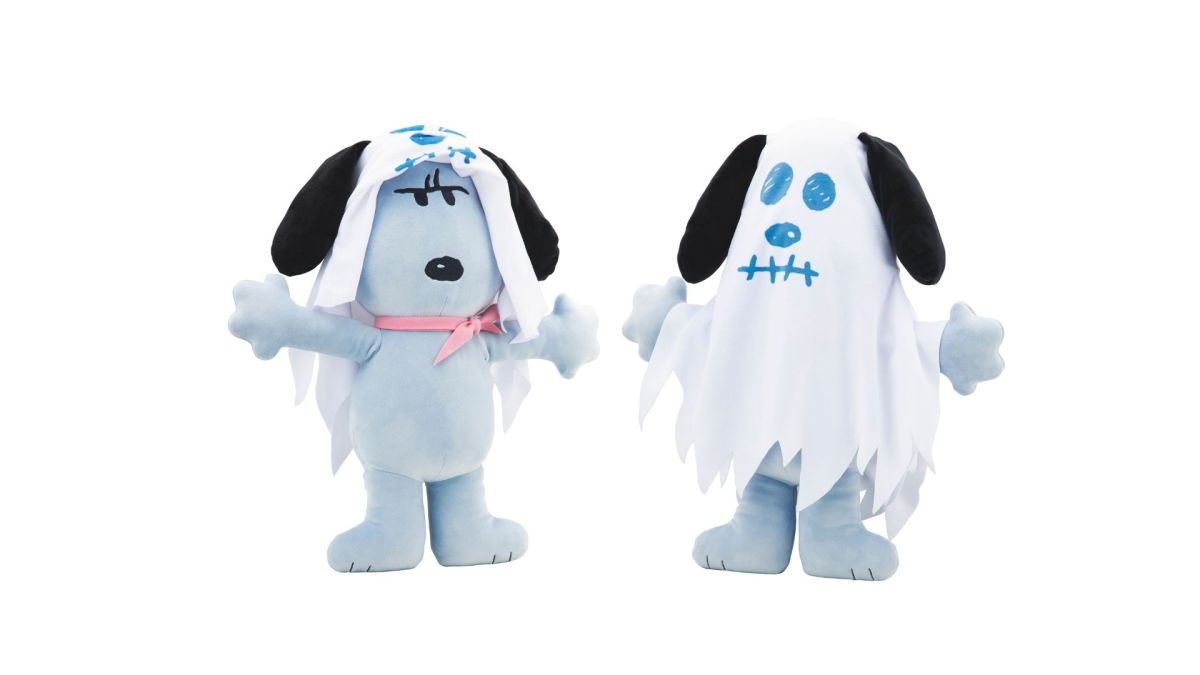 日本環球影城萬聖節限定史努比玩偶,價格:4000日幣、約NT$876元