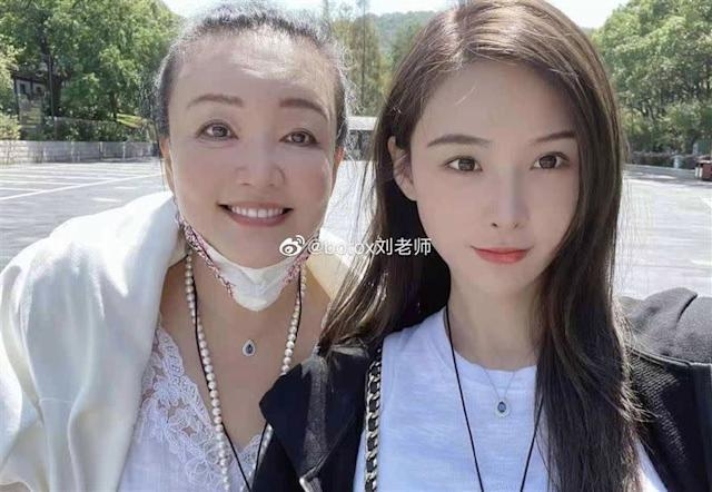 在大S離婚前，張蘭就曾與張穎穎一同出遊