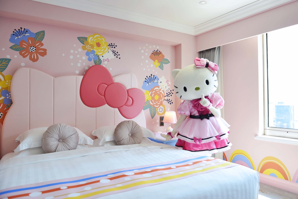 Hello Kitty主角現身主題房