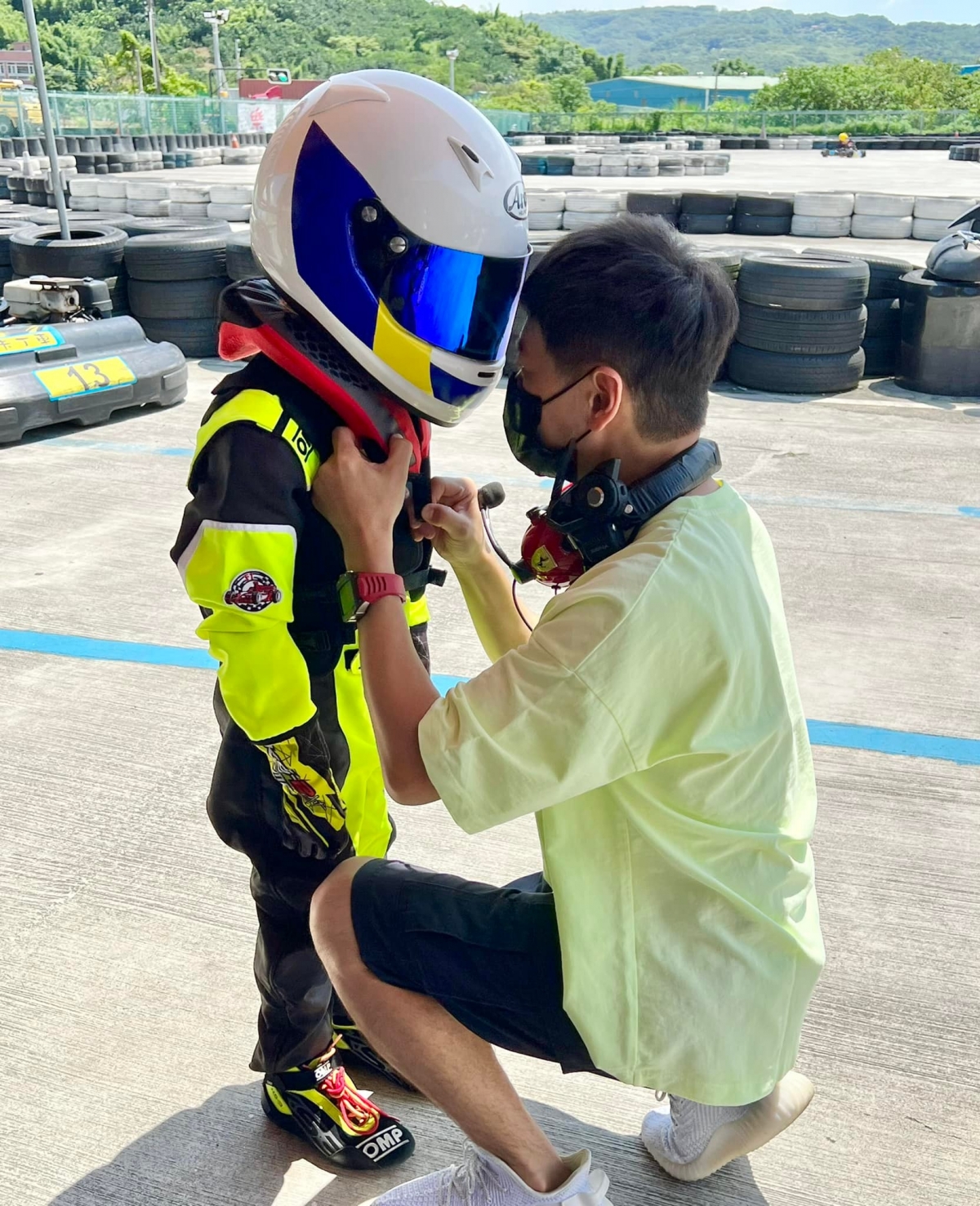 林志穎與兒子出嚴重車禍