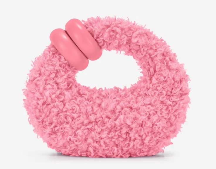 JW PEI Abacus 粉色人造毛皮手提包,NT$2,999