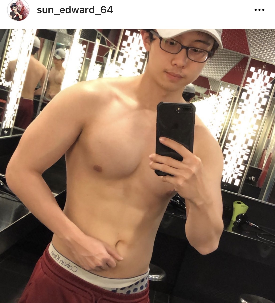 孫安佐本來就熱愛健身