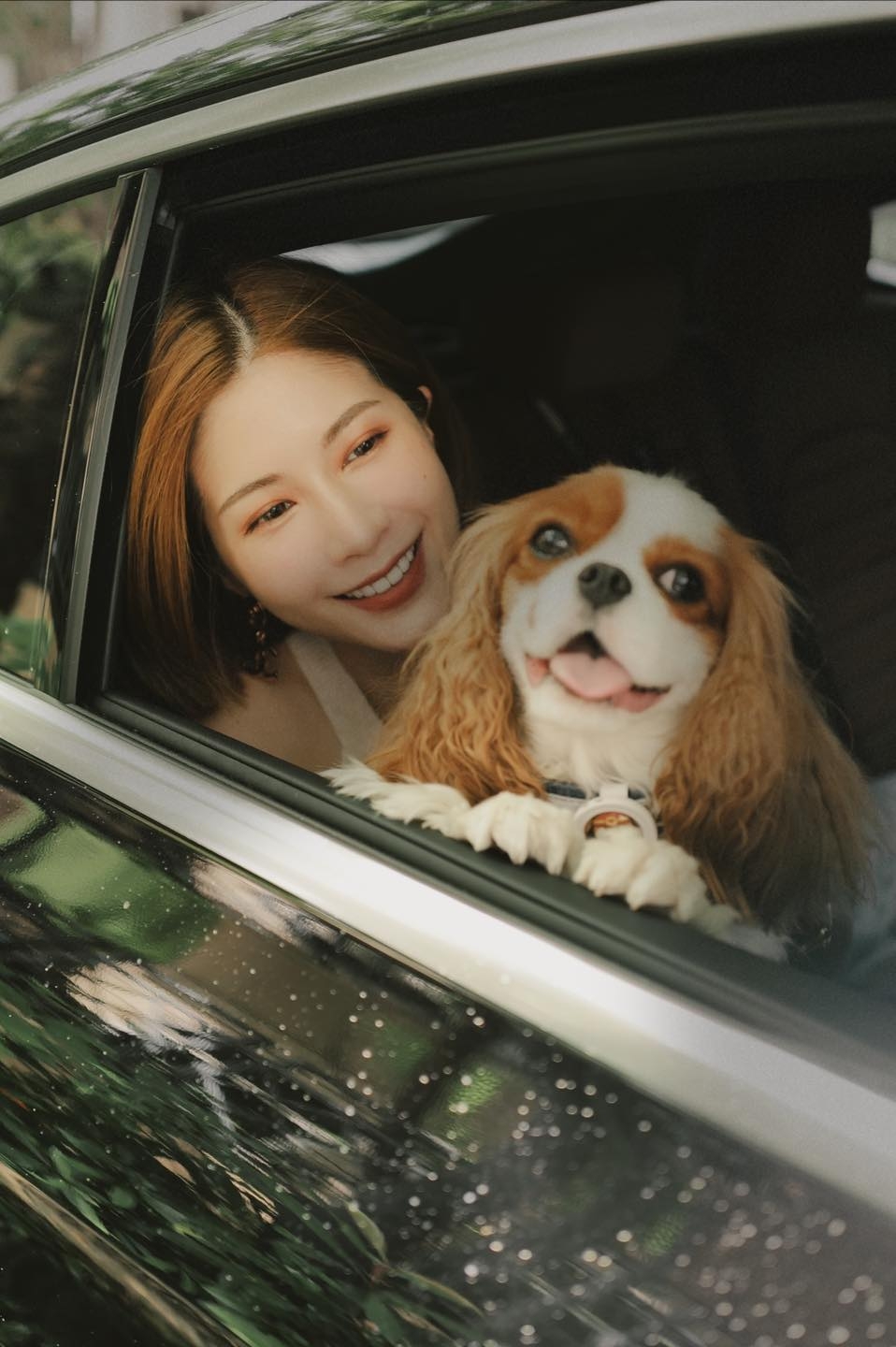 花猴獲得愛犬