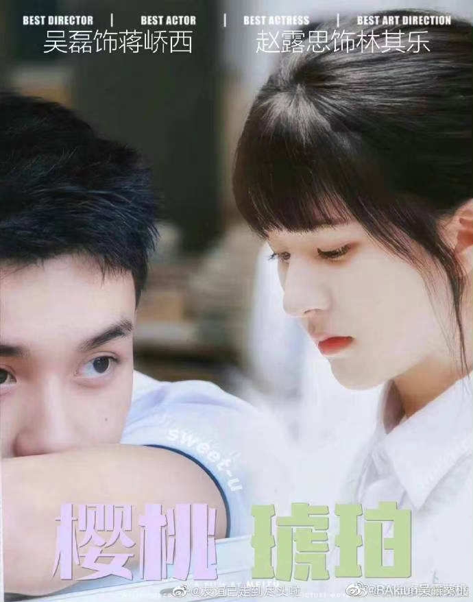 青春版《櫻桃琥珀》,這個版本男女主角的顏值都好出眾。