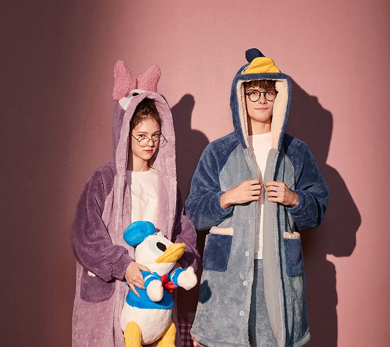 唐老鴨黛西情侶睡衣