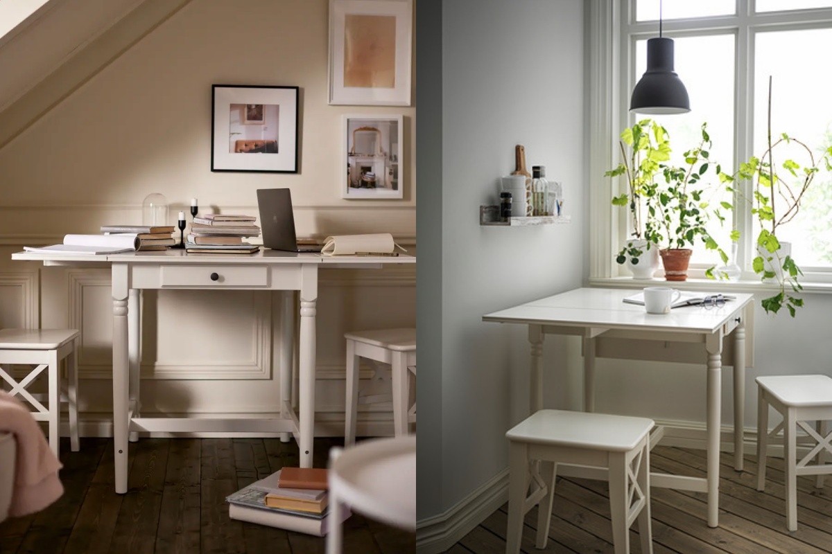 折疊桌的桌角很有設計感～NT$5,290