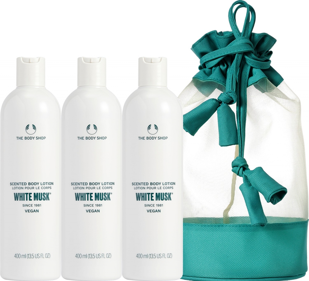 The Body Shop經典白麝香潤膚組,特價NT$3,180
