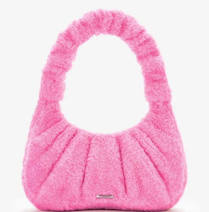 JW PEI Abacus 人造毛皮手提包粉色,NT$2,999