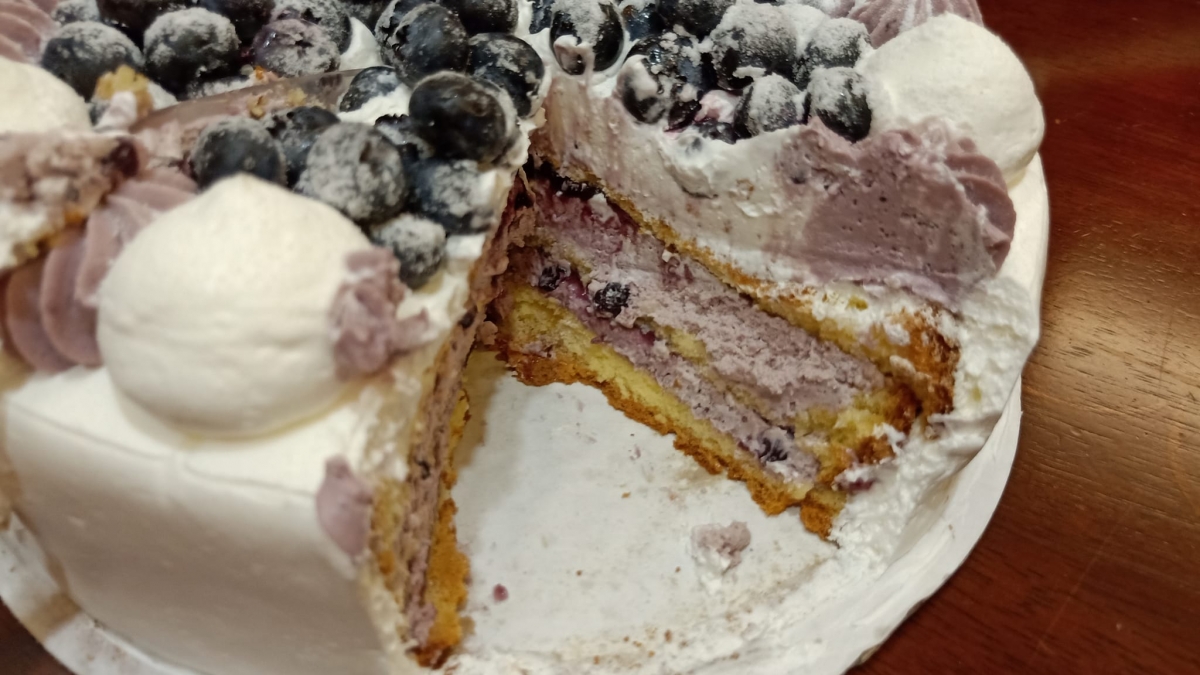 COSTCO 新鮮藍莓蛋糕