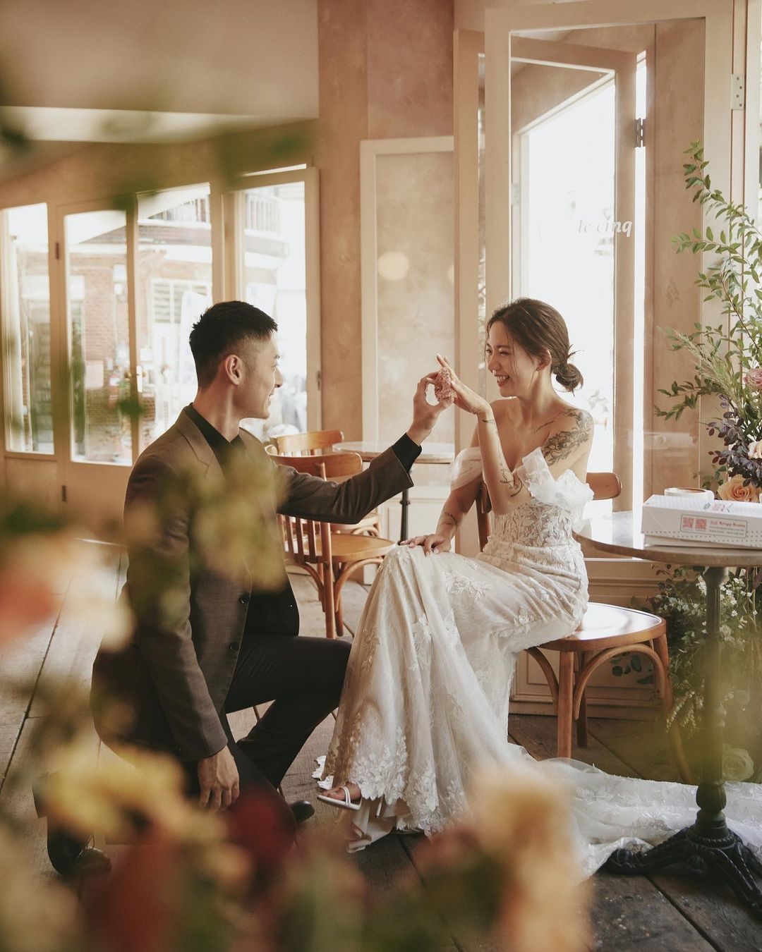 陳艾琳、Alex婚紗照