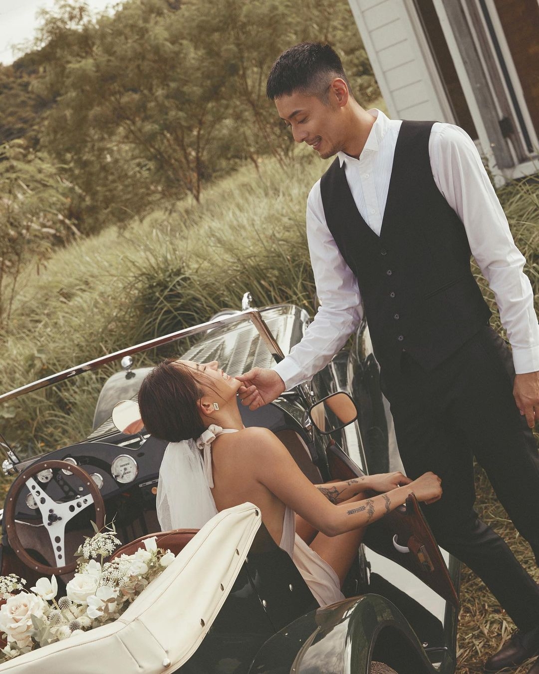 陳艾琳、顏庭笙婚紗照