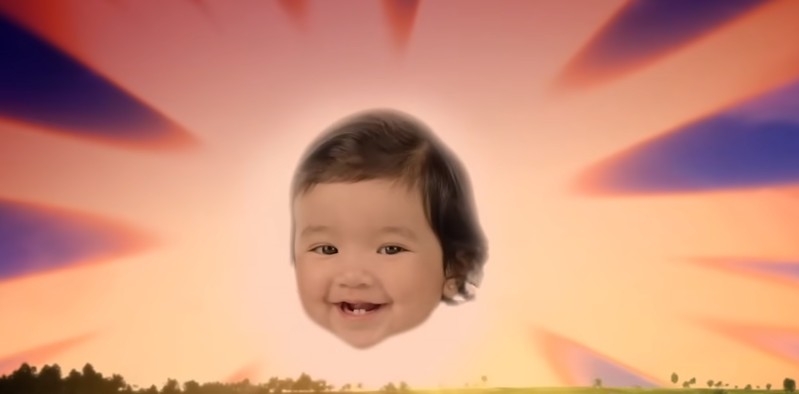 亞洲太陽頭寶寶