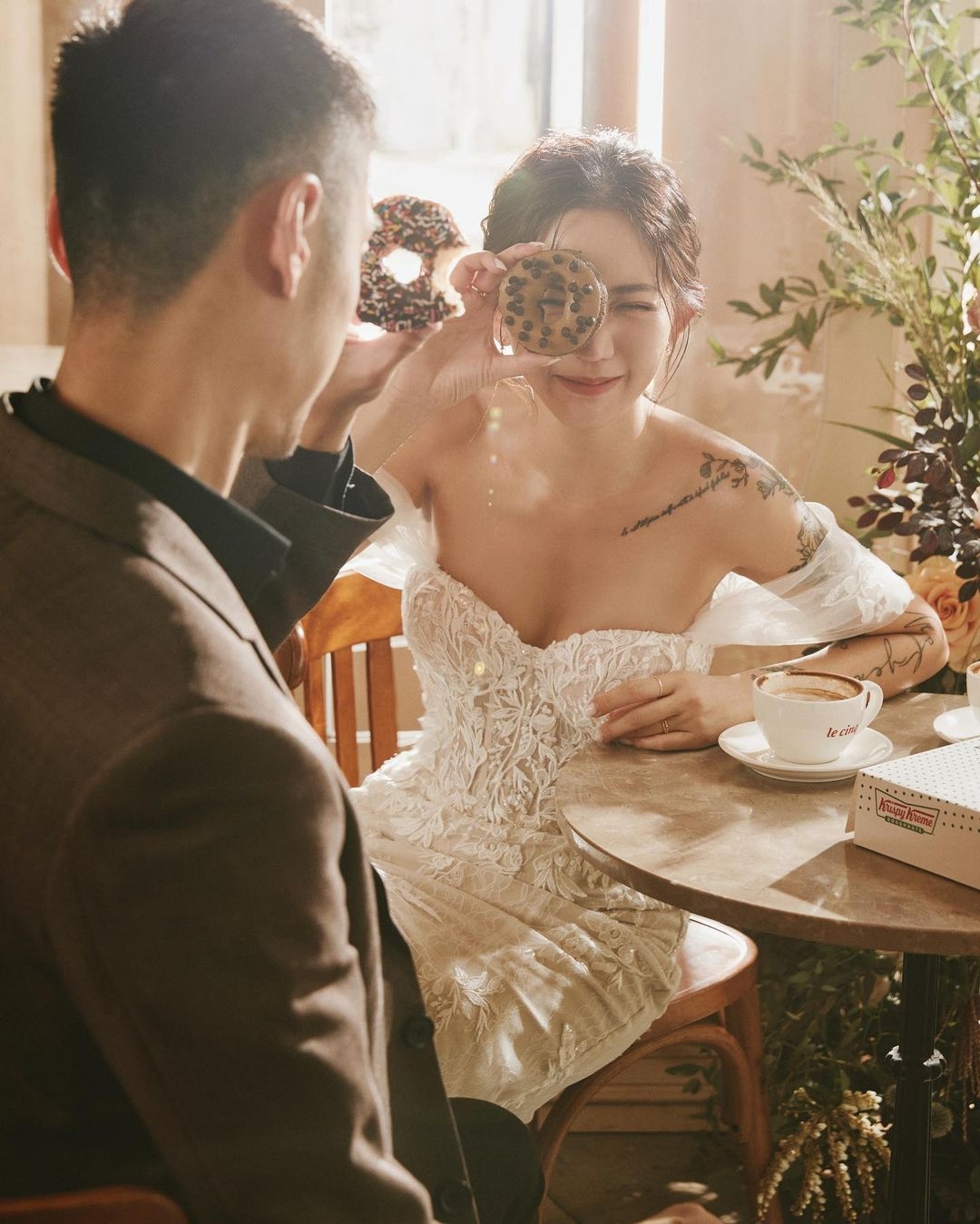 陳艾琳、Alex婚紗照