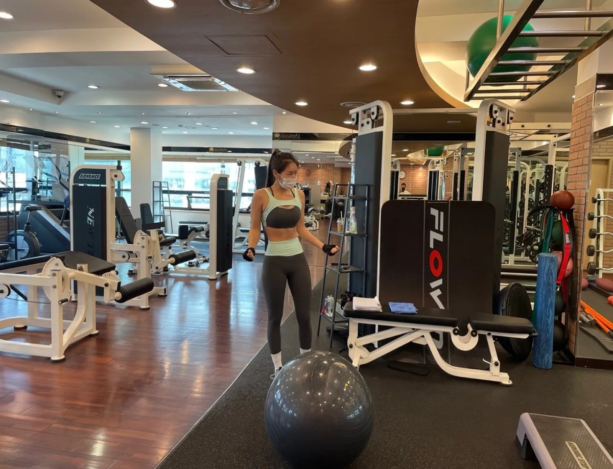 昭宥有很棒的運動習慣