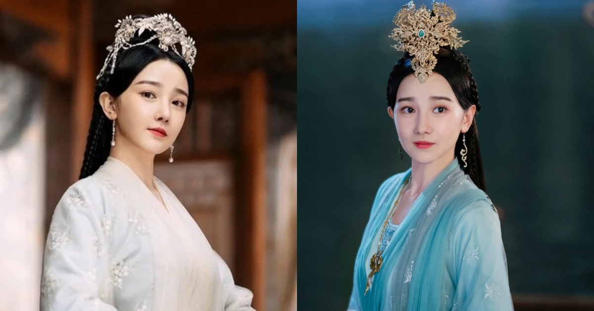 陳小紜在《斛珠夫人》飾演一對容貌相似、性情迥異的姊妹花。