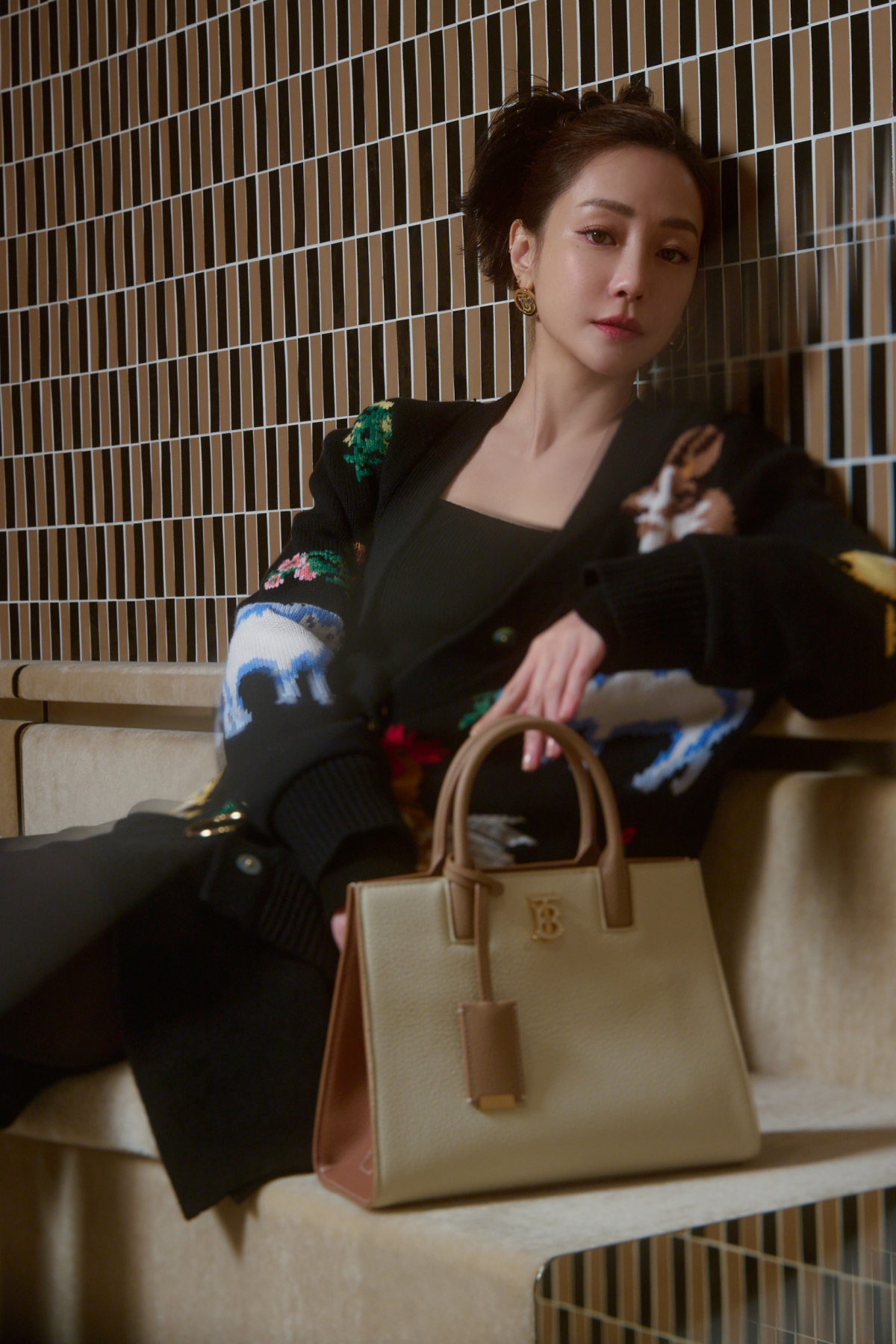 謝欣穎出席Burberry台北101精品旗艦店開幕星光派對