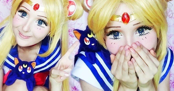 裝扮成美少女戰士