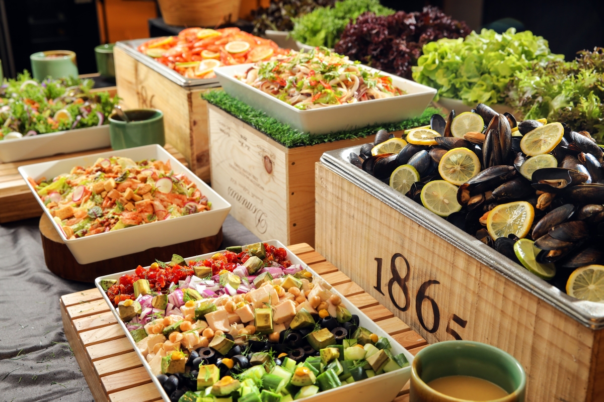 煙波經典牛排館沙拉吧